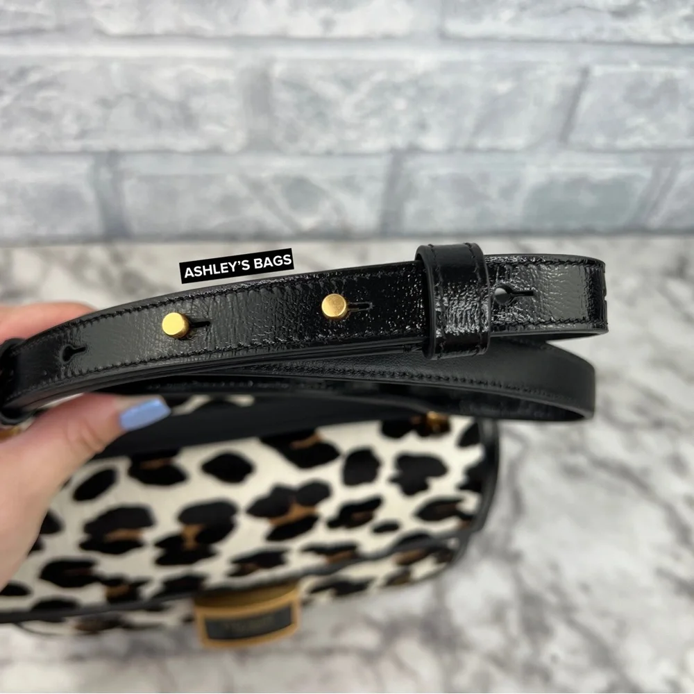 Kate Spade Katy Leopard Haircalf Medium Convertible Shoulder Bag & Crossbody